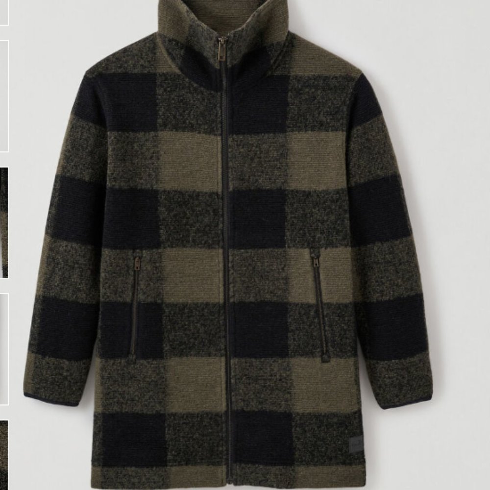 Roots Seymour Jacket - Dark Green + Black